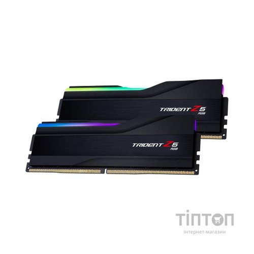 Модуль пам'яті для комп'ютера DDR5 64GB (2x32GB) 6000 MHz Trident Z5 RGB G.Skill (F5-6000J3040G32GX2-TZ5RK)