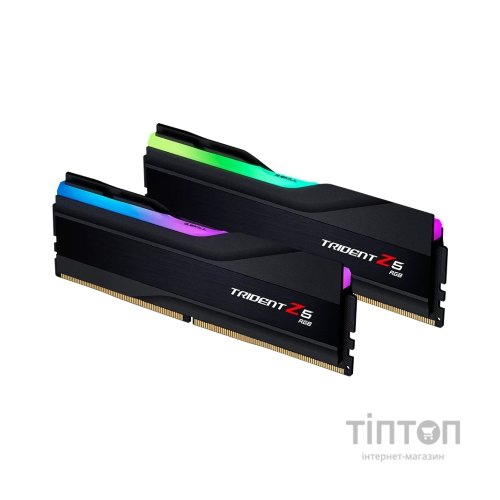 Модуль пам'яті для комп'ютера DDR5 64GB (2x32GB) 6000 MHz Trident Z5 RGB G.Skill (F5-6000J3636F32GX2-TZ5RK)