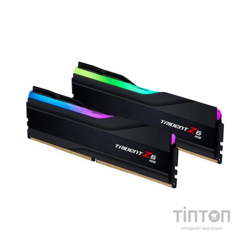 Модуль пам'яті для комп'ютера DDR5 64GB (2x32GB) 6400 MHz Trident Z5 RGB G.Skill (F5-6400J3239G32GX2-TZ5RK)