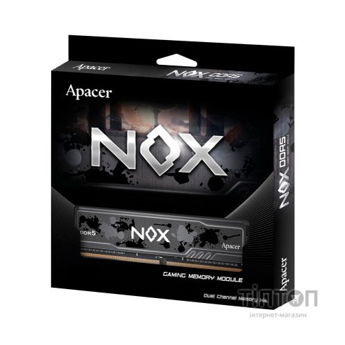 Модуль пам'яті для комп'ютера DDR5 8GB 5200 MHz Nox Apacer (AH5U08G52C52RMBAA-1)