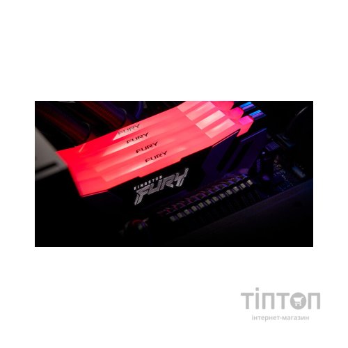 Модуль пам'яті для комп'ютера DDR5 96GB (2x48GB) 6000 MHz Renegade RGB XMP Kingston Fury (ex.HyperX) (KF560C32RSAK2-96)