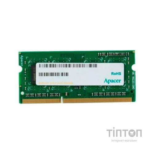 Модуль пам'яті для ноутбука SoDIMM DDR3 8GB 1600 MHZ Apacer (DS.08G2K.KAM)
