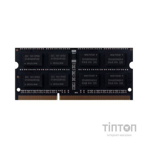Модуль пам'яті для ноутбука SoDIMM DDR3 8GB 1600 MHz Prologix (PRO8GB1600D3S)