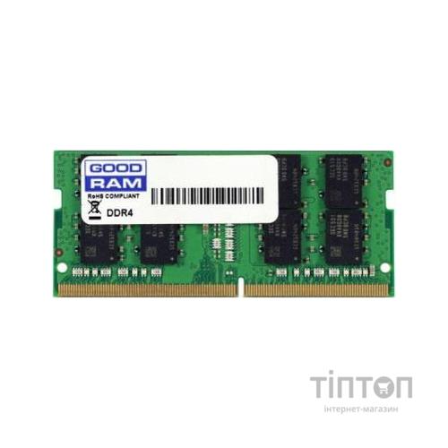 Модуль пам'яті для ноутбука SoDIMM DDR4 16GB 2400 MHz Goodram (GR2400S464L17/16G)