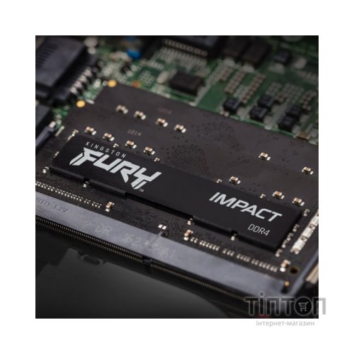 Модуль пам'яті для ноутбука SoDIMM DDR4 16GB 2666 MHz FURY Impact Kingston Fury (ex.HyperX) (KF426S16IB/16)