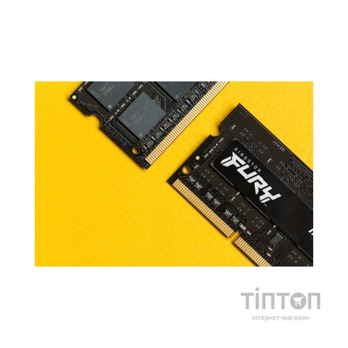 Модуль пам'яті для ноутбука SoDIMM DDR4 16GB (2x8GB) 2666 MHz Fury Impact Kingston Fury (ex.HyperX) (KF426S15IBK2/16)