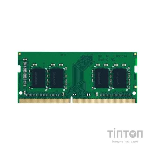 Модуль пам'яті для ноутбука SoDIMM DDR4 16GB 3200 MHz Goodram (GR3200S464L22S/16G)