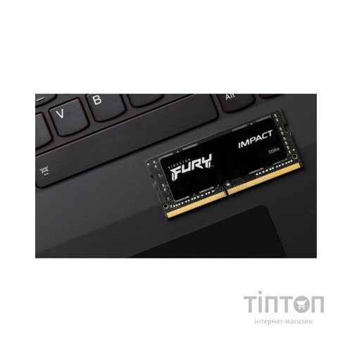 Модуль пам'яті для ноутбука SoDIMM DDR4 16GB 3200 MHz Impact Kingston Fury (ex.HyperX) (KF432S20IB/16)