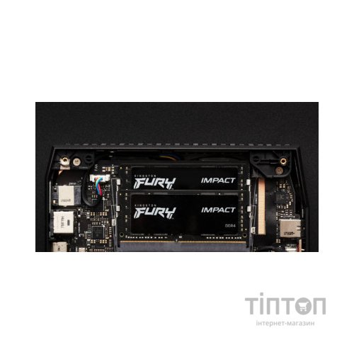 Модуль пам'яті для ноутбука SoDIMM DDR4 16GB 3200 MHz Impact Kingston Fury (ex.HyperX) (KF432S20IB/16)