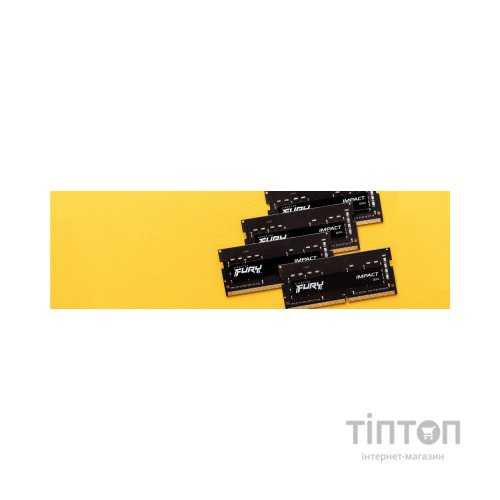 Модуль пам'яті для ноутбука SoDIMM DDR4 16GB 3200 MHz Impact Kingston Fury (ex.HyperX) (KF432S20IB/16)