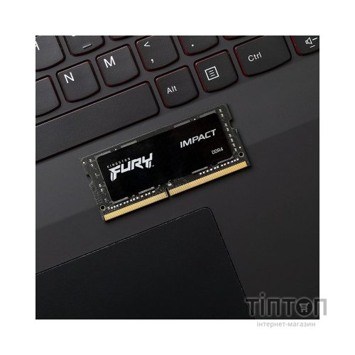 Модуль пам'яті для ноутбука SoDIMM DDR4 16GB 3200 MHz Impact Kingston Fury (ex.HyperX) (KF432S20IB/16)