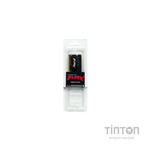 Модуль пам'яті для ноутбука SoDIMM DDR4 32GB 2666 MHz Fury Impact Kingston Fury (ex.HyperX) (KF426S16IB/32)