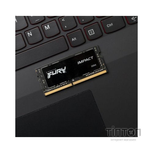 Модуль пам'яті для ноутбука SoDIMM DDR4 32GB (2x16GB) 2666 MHz FURY Impact Kingston Fury (ex.HyperX) (KF426S16IBK2/32)
