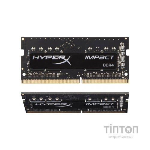 Модуль пам'яті для ноутбука SoDIMM DDR4 32GB (2x16GB) 3200 MHz Impact Kingston Fury (ex.HyperX) (KF432S20IBK2/32)