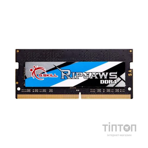 Модуль пам'яті для ноутбука SoDIMM DDR4 32GB 3200 MHz Ripjaws G.Skill (F4-3200C22S-32GRS)