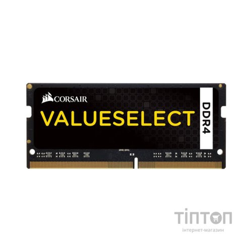 Модуль пам'яті для ноутбука SoDIMM DDR4 8GB 2133 MHz Value Select Corsair (CMSO8GX4M1A2133C15)