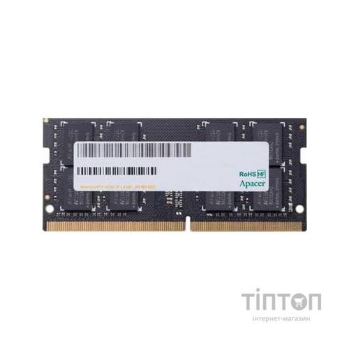 Модуль пам'яті для ноутбука SoDIMM DDR4 8GB 2666 MHz Apacer (AS08GGB26CQYBGH)