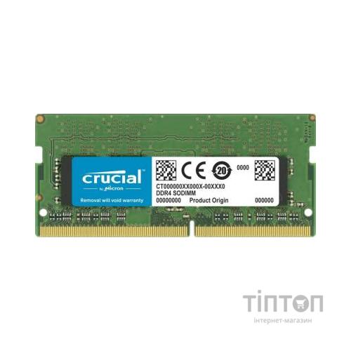 Модуль пам'яті для ноутбука SoDIMM DDR4 8GB 3200 MHz Micron (CT8G4SFRA32A)