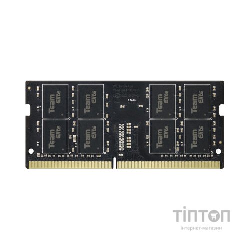 Модуль пам'яті для ноутбука SoDIMM DDR4 8GB 3200 MHz Team (TED48G3200C22-S01)