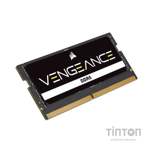 Модуль пам'яті для ноутбука SoDIMM DDR5 16GB (2x8GB) 4800 MHz Vengeance Corsair (CMSX16GX5M2A4800C40)