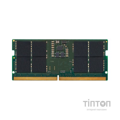 Модуль пам'яті для ноутбука SoDIMM DDR5 16GB 4800 MHz Kingston (KVR48S40BS8-16)
