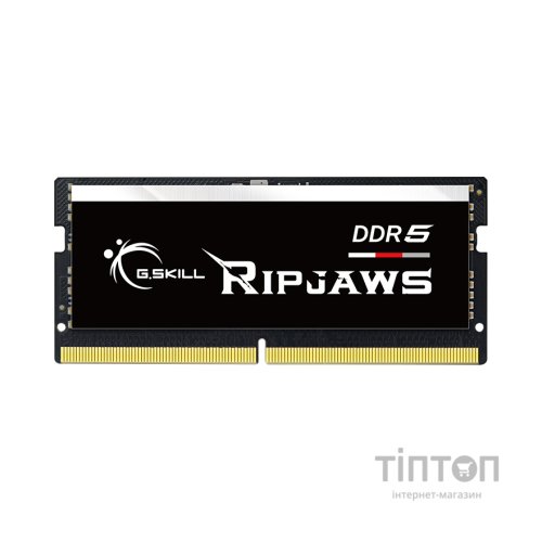 Модуль пам'яті для ноутбука SoDIMM DDR5 16GB 4800 MHz Ripjaws G.Skill (F5-4800S3434A16GX1-RS)
