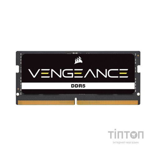Модуль пам'яті для ноутбука SoDIMM DDR5 16GB 4800 MHz Vengeance Corsair (CMSX16GX5M1A4800C40)