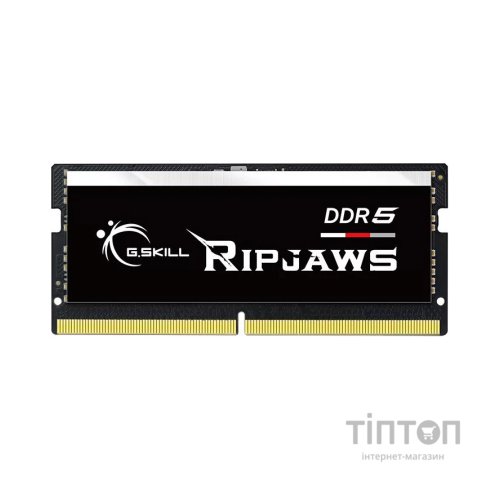 Модуль пам'яті для ноутбука SoDIMM DDR5 16GB 5200 MHz G.Skill (F5-5200S3838A16GX1-RS)