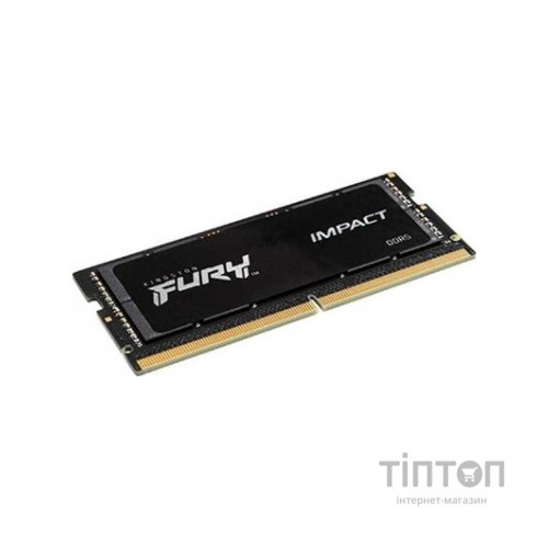 Модуль пам'яті для ноутбука SoDIMM DDR5 32GB 4800 MHz FURY Impact Kingston Fury (ex.HyperX) (KF548S38IB-32)