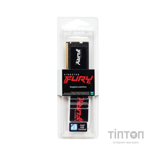 Модуль пам'яті для ноутбука SoDIMM DDR5 32GB 5600 MHz Impact Kingston Fury (ex.HyperX) (KF556S40IB-32)