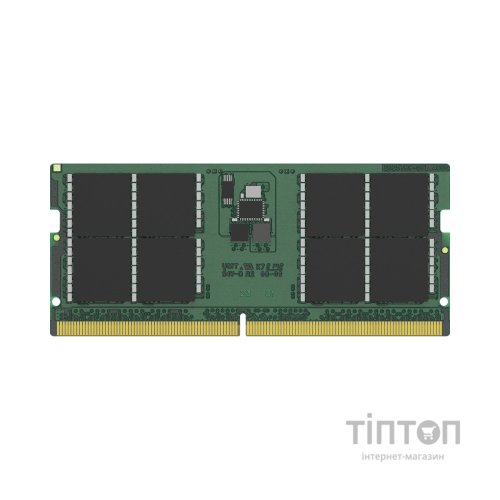 Модуль пам'яті для ноутбука SoDIMM DDR5 32GB 5600 MHz Kingston (KVR56S46BD8-32)