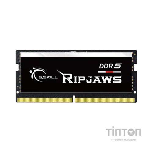 Модуль пам'яті для ноутбука SoDIMM DDR5 32GB 5600 MHz Ripjaws G.Skill (F5-5600S4040A32GX1-RS)