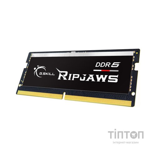 Модуль пам'яті для ноутбука SoDIMM DDR5 32GB 5600 MHz Ripjaws G.Skill (F5-5600S4645A32GX1-RS)