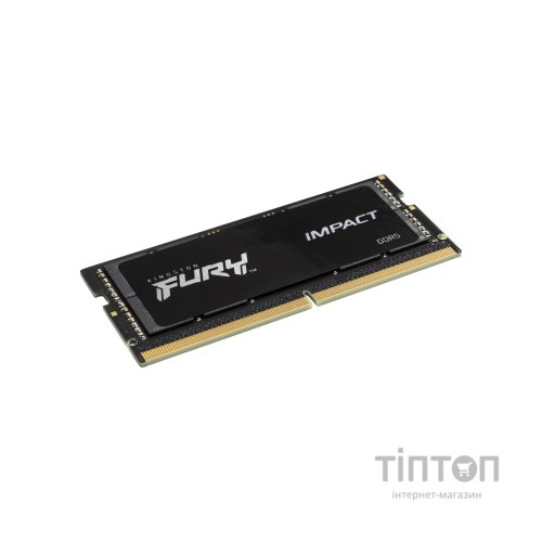 Модуль пам'яті для ноутбука SoDIMM DDR5 8GB 4800 MHz Impact Kingston Fury (ex.HyperX) (KF548S38IB-8)