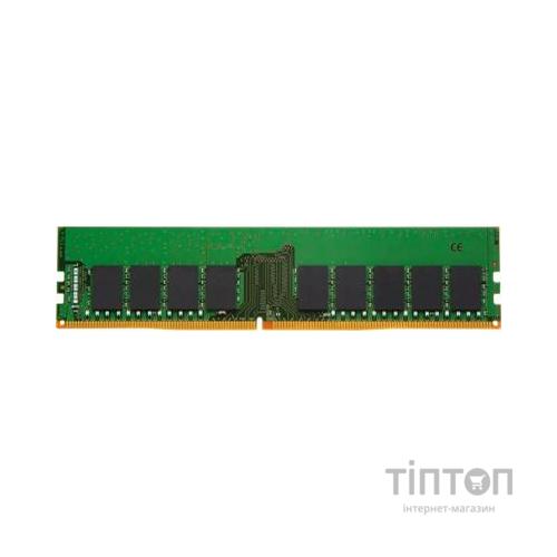 Модуль пам'яті для сервера DDR4 16Gb ECC UDIMM 2666MHz 1Rx8 1.2V CL19 Kingston (KSM26ES8/16ME)