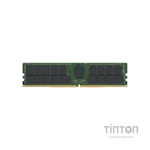 Модуль пам'яті для сервера DDR4 64GB ECC RDIMM 3200MHz 2Rx4 1.2V CL22 Kingston (KSM32RD4/64HCR)