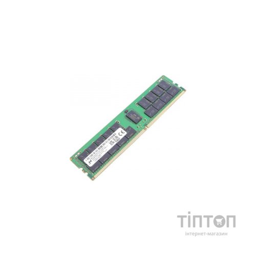 Модуль пам'яті для сервера DDR4 64GB ECC RDIMM 3200MHz 2Rx4 1.2V CL22 Micron (MTA36ASF8G72PZ-3G2F1)