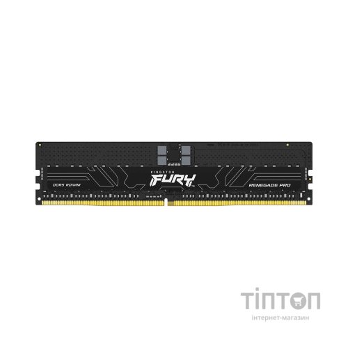 Модуль пам'яті для сервера Kingston 128GB 6000MT/s DDR5 ECC Reg CL32 DIMM (Kit of 4) FURY Renegade Pro EXPO (KF560R32RBEK4-128)