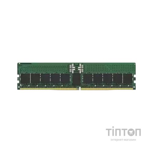 Модуль пам'яті для сервера Kingston DRAM 32GB 5600MT/s DDR5 ECC Reg CL46 DIMM 2Rx8 (KSM56R46BD8-32HA)