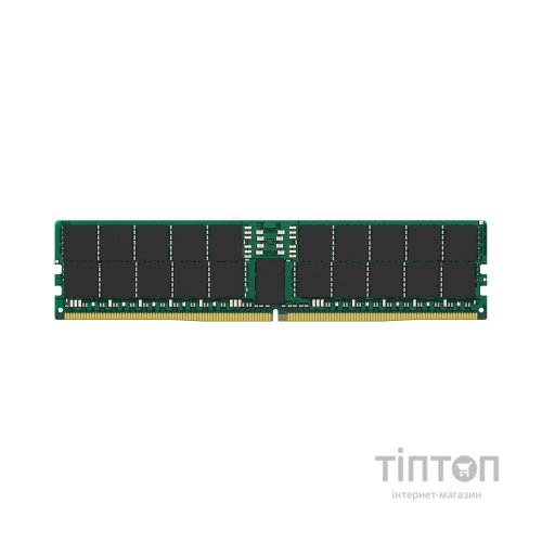 Модуль пам'яті для сервера Kingston DRAM 64GB 5600MT/s DDR5 ECC Reg CL46 DIMM 2Rx4 (KSM56R46BD4-64HA)