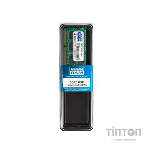 Модуль пам'яті SoDIMM DDR3 8Gb GoodRam 1333MHz