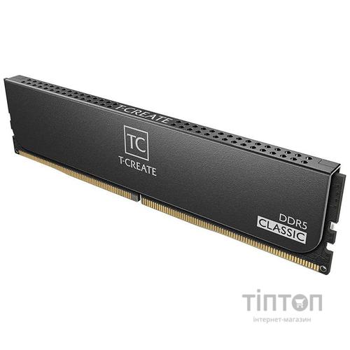 Модуль памяти DDR5 2x16GB/5600 Team T-Create Classic 10L Black (CTCCD532G5600HC46DC01)