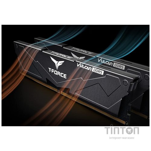 Модуль памяти DDR5 2x16GB/6000 Team T-Force Vulcan Black (FLBD532G6000HC38ADC01)