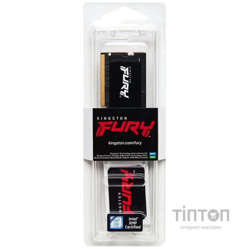 Модуль пам'яті для ноутбука SoDIMM DDR5 16GB 4800 MHz FURY Impact Kingston Fury (ex.HyperX) (KF548S38IB-16)