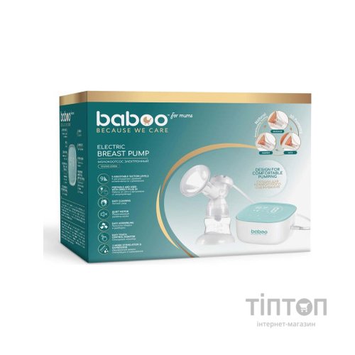 Молоковідсмоктувач Baboo електричний з технологією 3D всмоктування (2-010)