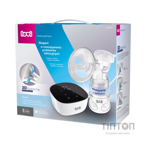 Молоковідсмоктувач Lovi електричний 2-фазний Expert 3D Pumping (50/000exp)