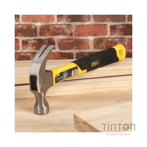 Молоток Deli столярний Carbon Steel 226 г (EDL5001)