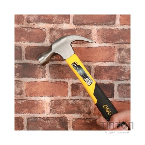 Молоток Deli столярний Carbon Steel 500 г (EDL5002)