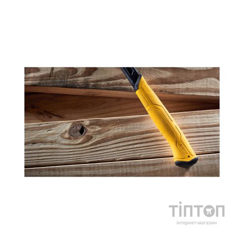 Молоток DeWALT CURVE-CLAW, суцільнометалевий, 454 г, з гвоздодером. (DWHT51002-0)