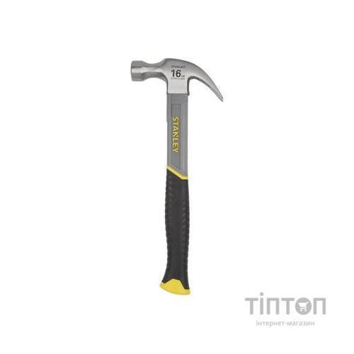 Молоток Stanley 450г с загнутым гвоздодером (STHT0-51309)